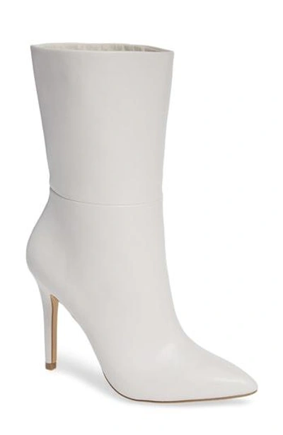 Shop Charles By Charles David Palisades Bootie In Winter White Faux Leather