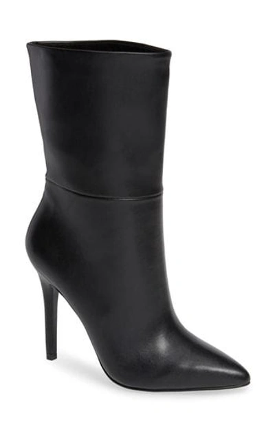 Shop Charles By Charles David Palisades Bootie In Black Faux Leather