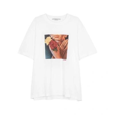 Shop Stella Mccartney Tina Printed Cotton T-shirt