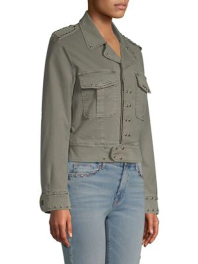Shop Hudson Long Sleeve Military Jacket In Forester