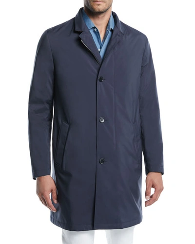 Shop Loro Piana Men's Sebring Windmate&reg; Jacket In Blue