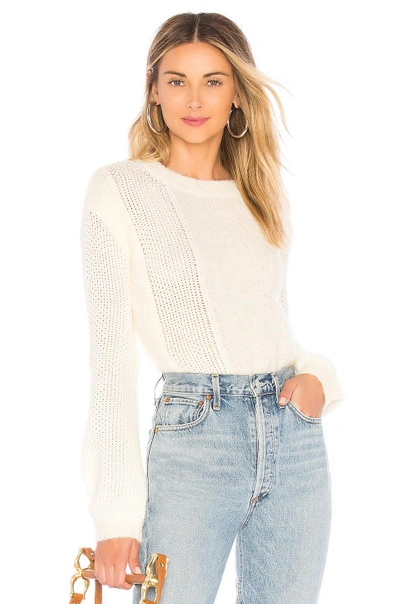 Shop Tularosa Shirley Sweater In Off White