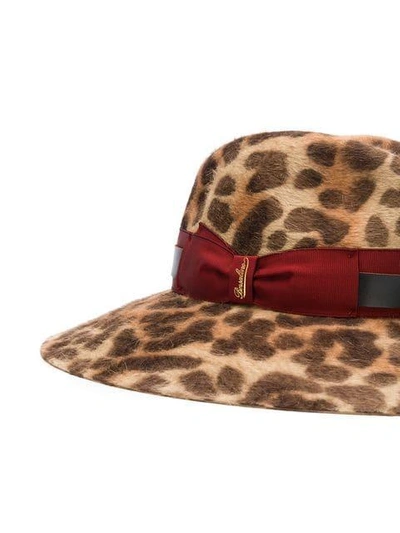 Shop Borsalino Melousine Hat In Brown