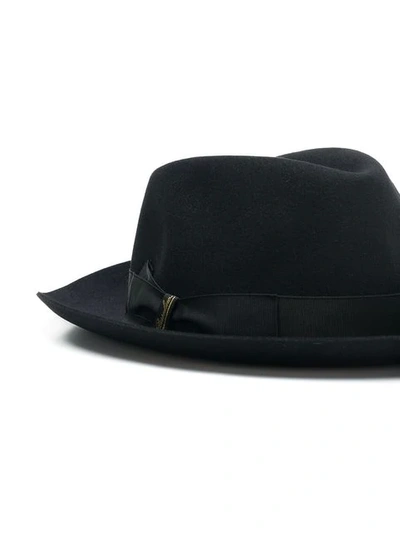 Shop Borsalino Alessandria Hat - Black