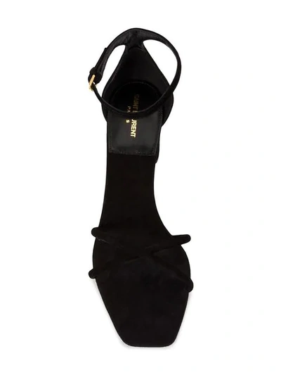 Shop Saint Laurent Loulou Sandals - Black