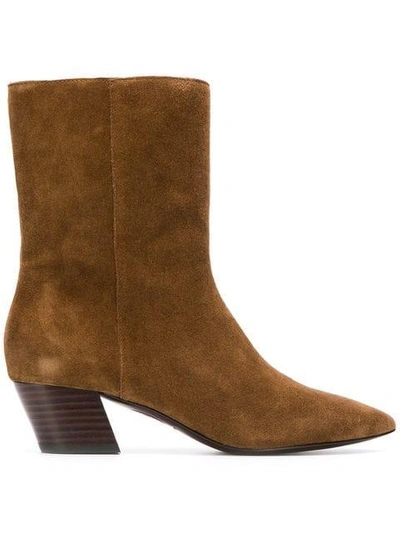 Shop Ash Carla Boots In Brown