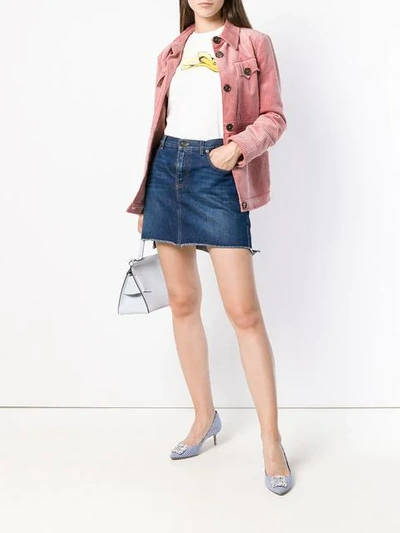 Shop Alexa Chung Corduroy Jacket - Pink