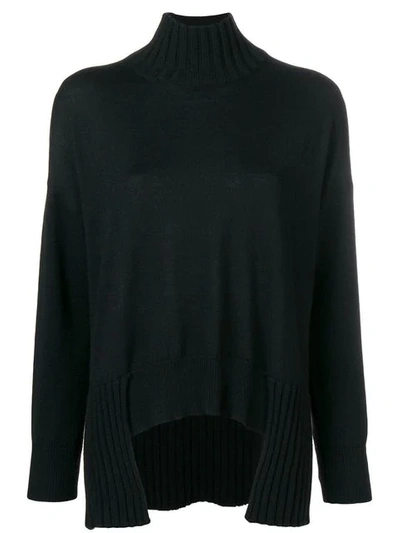 Shop Pierantoniogaspari Roll Neck Sweater - Black