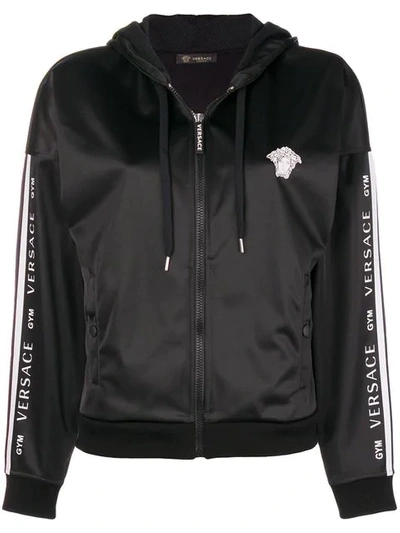Shop Versace Track Jacket - Black