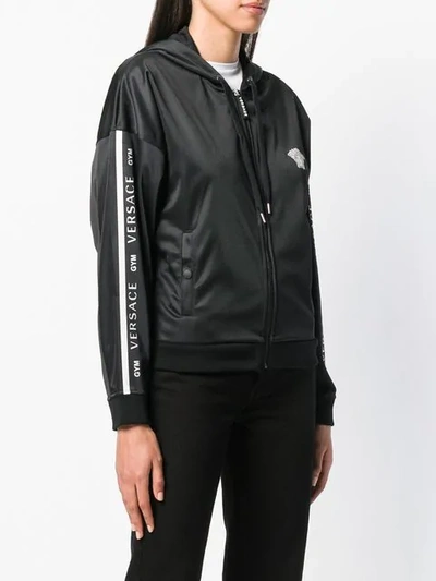 Shop Versace Track Jacket - Black