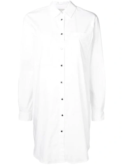 Shop Michael Michael Kors Classic Shirt Dress In White