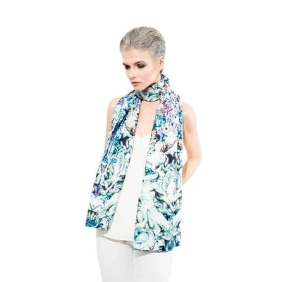 Cassandra Hone Statues And Grapes Large Scarf