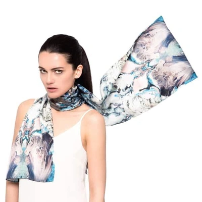 Cassandra Hone Ocean Depths Small Scarf