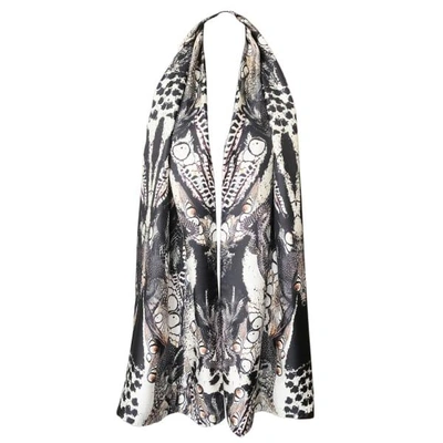 Cassandra Hone Beetle Shell And Lizards Large Scarf