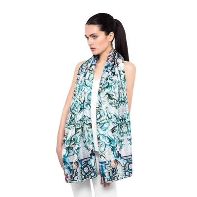 Cassandra Hone Statues And Mosaics Large Scarf