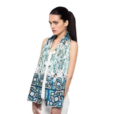 Cassandra Hone Statues And Mosaics Small Scarf