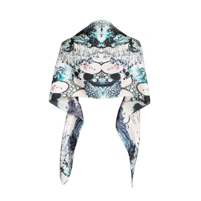 Cassandra Hone Snakes And Chandeliers Small Scarf