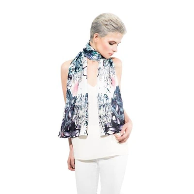 Cassandra Hone Snakes And Chandeliers Small Scarf