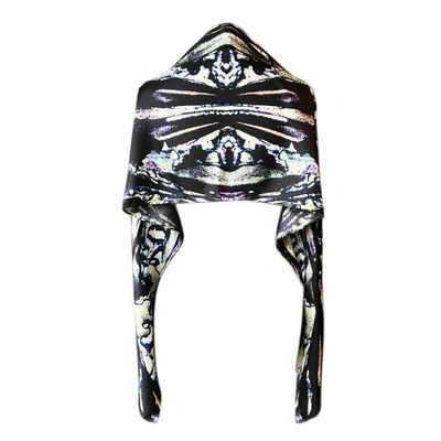 Cassandra Hone Beetle Shell And Oil Small Scarf