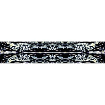 Cassandra Hone Beetle Shell And Oil Small Scarf
