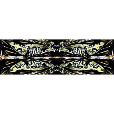 Cassandra Hone Beetle Shell And Oil Green Large Scarf