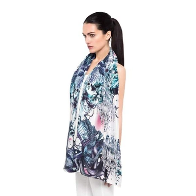 Cassandra Hone Snakes And Chandeliers Large Scarf