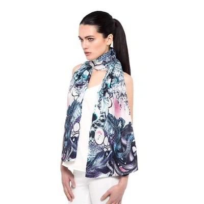 Cassandra Hone Snakes And Chandeliers Large Scarf