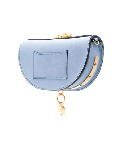 Shop Chloé Nile Minaudiere Bag In Blue