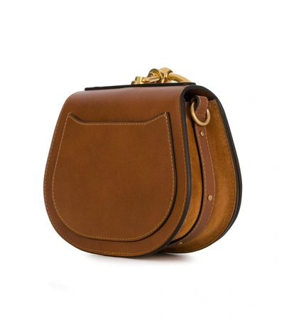 Shop Chloé Nile Bracelet Bag In Brown