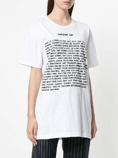 Shop House Of Holland Grown Up T-shirt - White