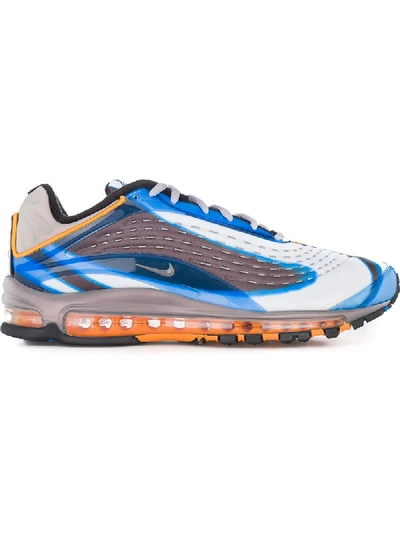 Nike Air Max Deluxe Printed Neoprene And Rubber Sneakers In Blue | ModeSens
