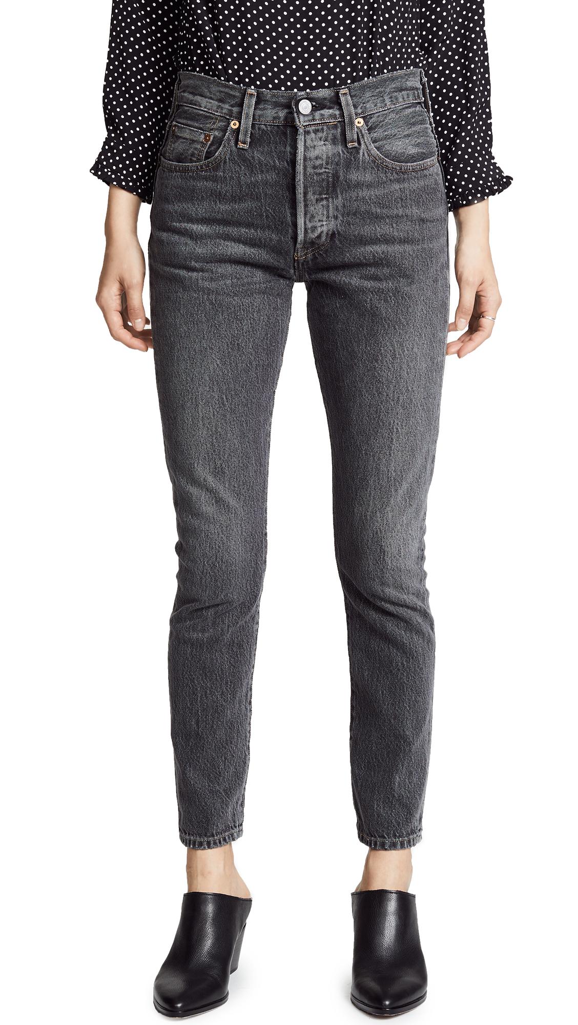 levi's 501 skinny black mens