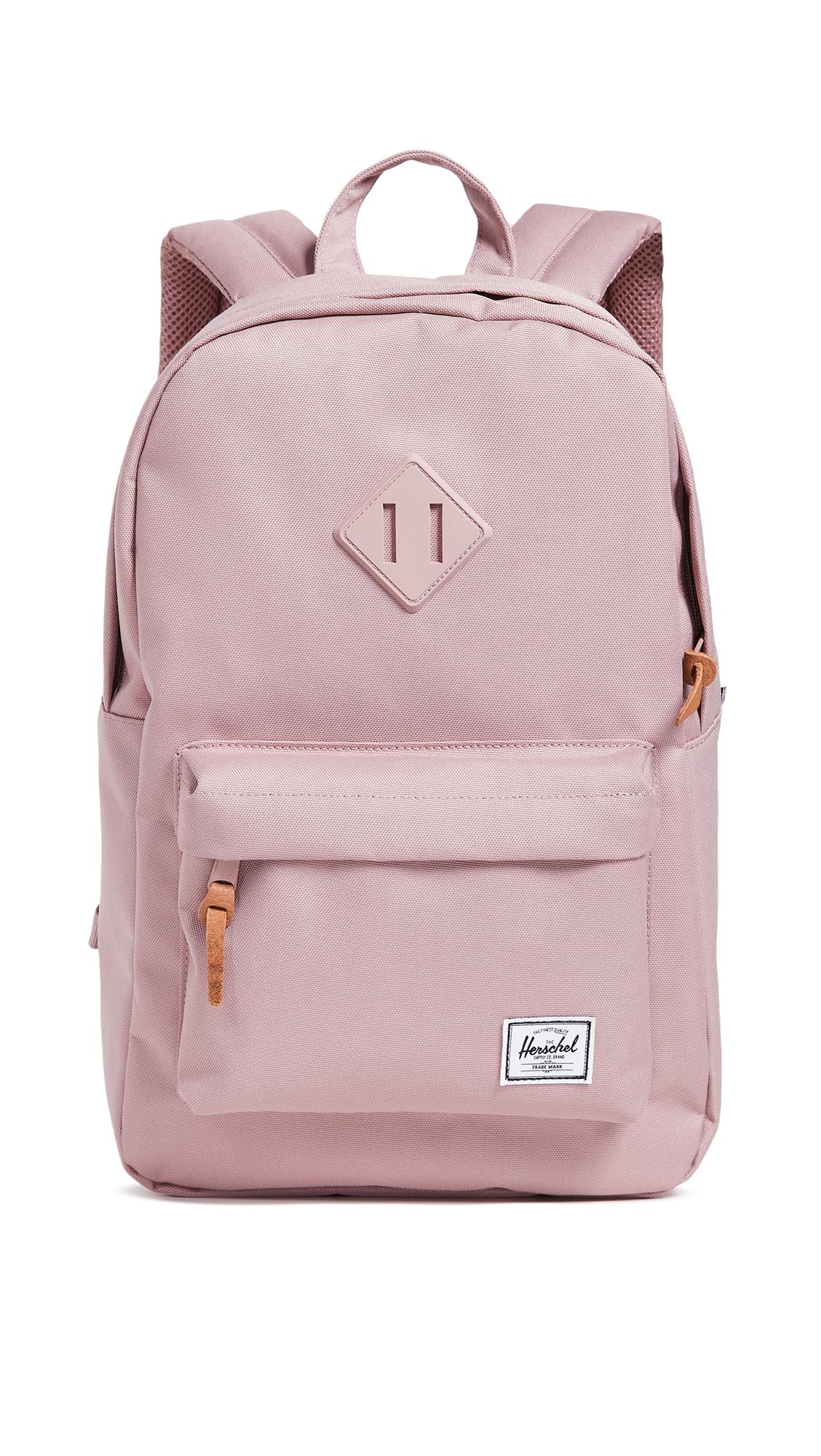ash rose herschel backpack