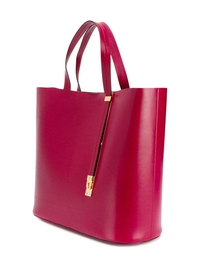 Shop Sophie Hulme Tote Bag - Pink