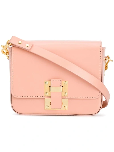 Shop Sophie Hulme Cross Body Bag - Pink