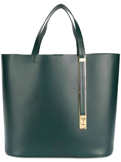 Shop Sophie Hulme Tote Bag - Green