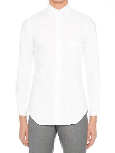 Shop Thom Browne Classic Shirt In White