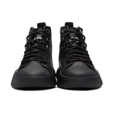 Shop Y-3 Black Bashyo Ii Sneakers