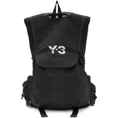 Shop Y-3 Black Running Backpack