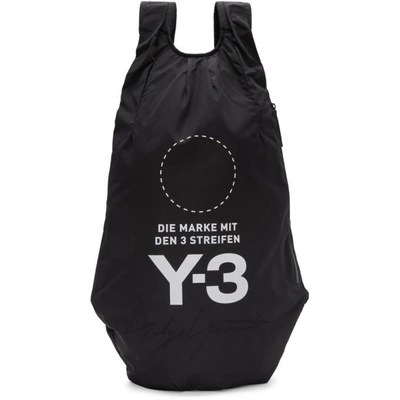 Shop Y-3 Black Yohji Backpack