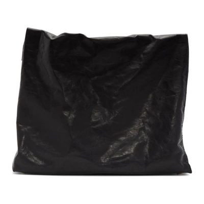 Shop Simon Miller Black Xl Lunchbag Clutch In 90303 Black