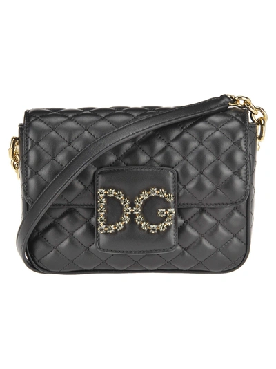 Shop Dolce & Gabbana Dg Millennials Mini In Black