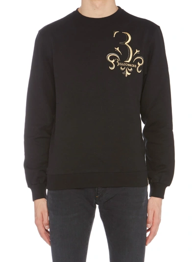 Shop Billionaire 'lenny' Sweatshirt In Black
