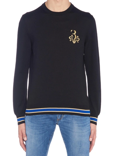 Shop Billionaire 'werner' Sweater In Black