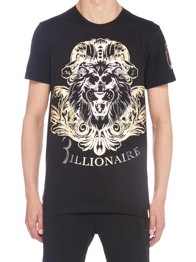 Shop Billionaire 'leonard' T-shirt In Black