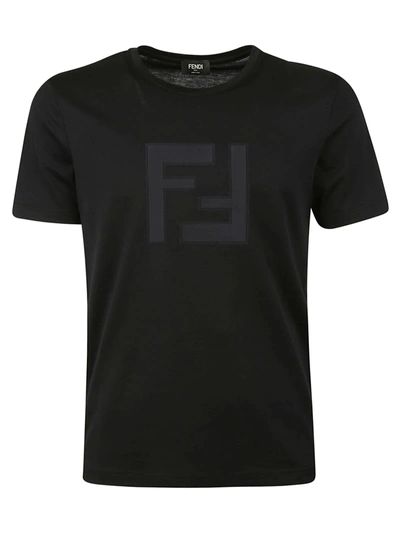 Shop Fendi Logo Patch T-shirt