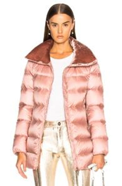 Shop Moncler Torcol Giubbotto Jacket In Pink