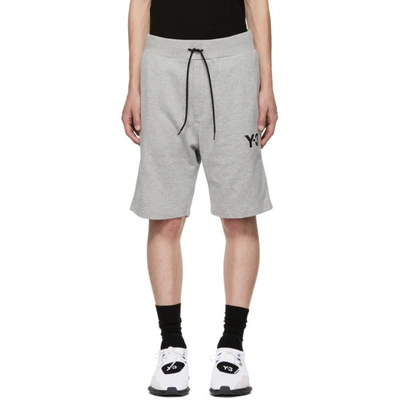 Shop Y-3 Grey Classic Shorts In Mgh