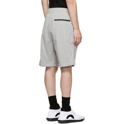 Shop Y-3 Grey Classic Shorts In Mgh