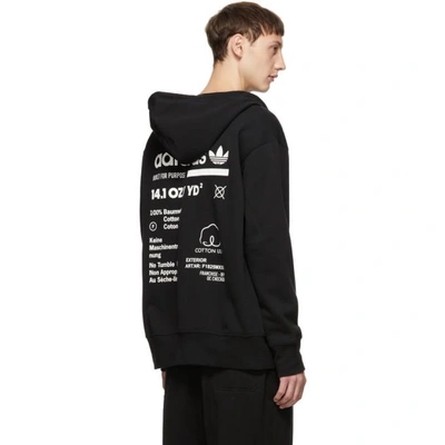 Adidas Originals Kaval Zip-up Cotton Sweatshirt Hoodie In Black | ModeSens